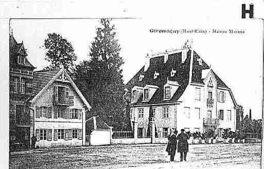 Ville de GIROMAGNY Carte postale ancienne